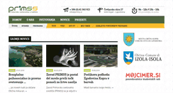 Desktop Screenshot of primss.si